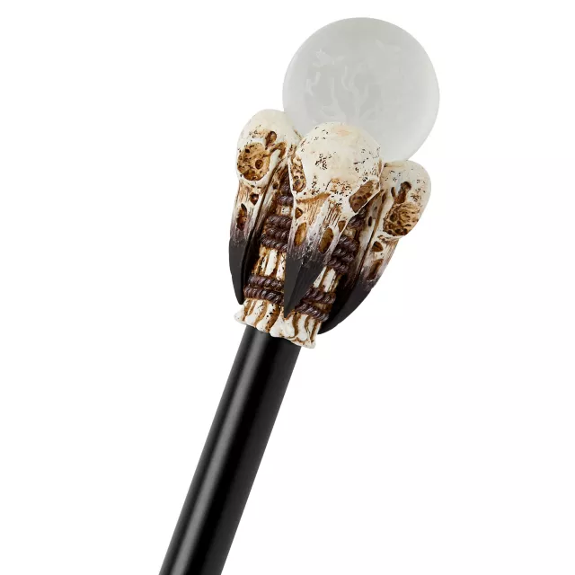 Light-up Raven and Ball Staff