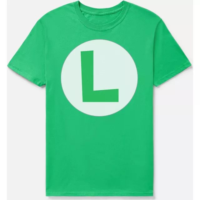 Luigi Icon T Shirt - Nintendo