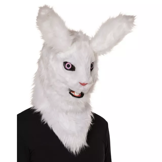Moving Mouth Rabbit Full Mask