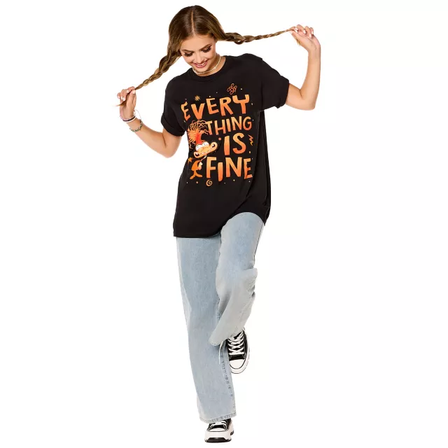 Everything Is Fine Anxiety T Shirt - Inside Out 2