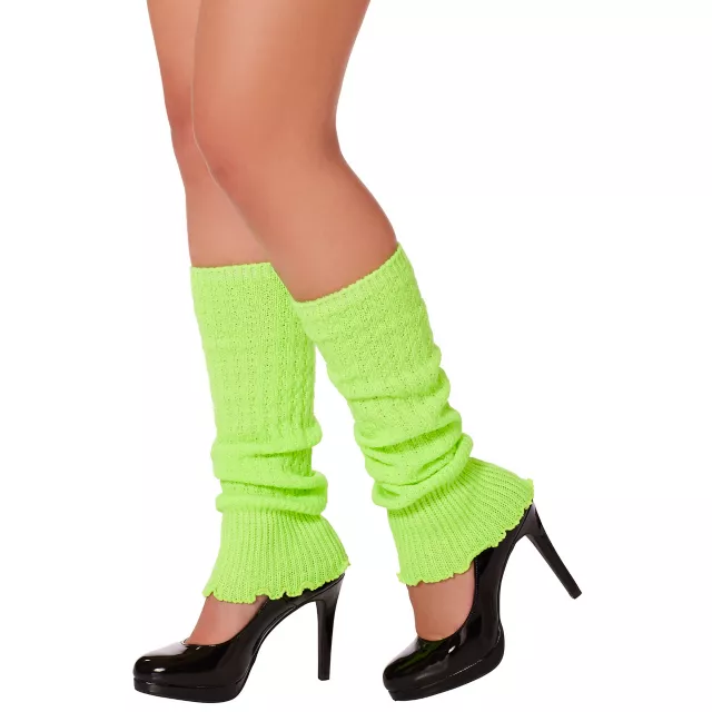 Neon Green Leg Warmers