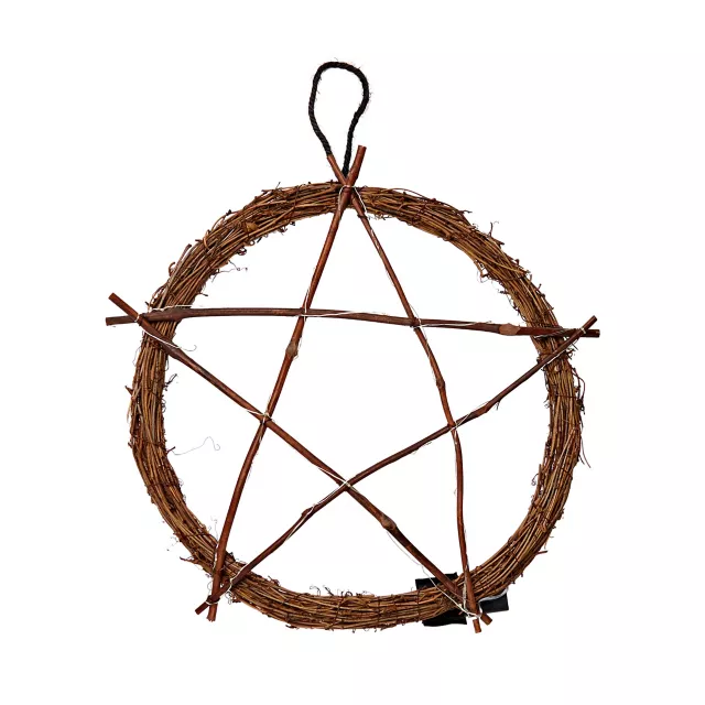 Light-Up Pentagram Wreath