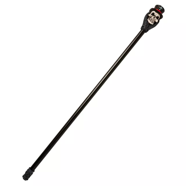Vampire Skull and Bat Staff