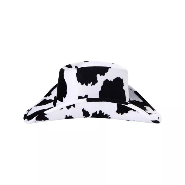 Cow Print Cowboy Hat
