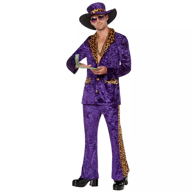 Adult Pimp Plus Size Costume