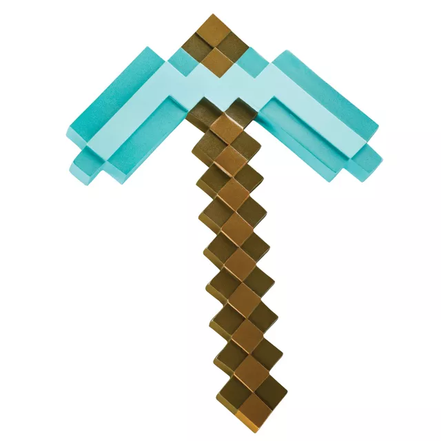 Kids Diamond Pixel Pickaxe - Minecraft