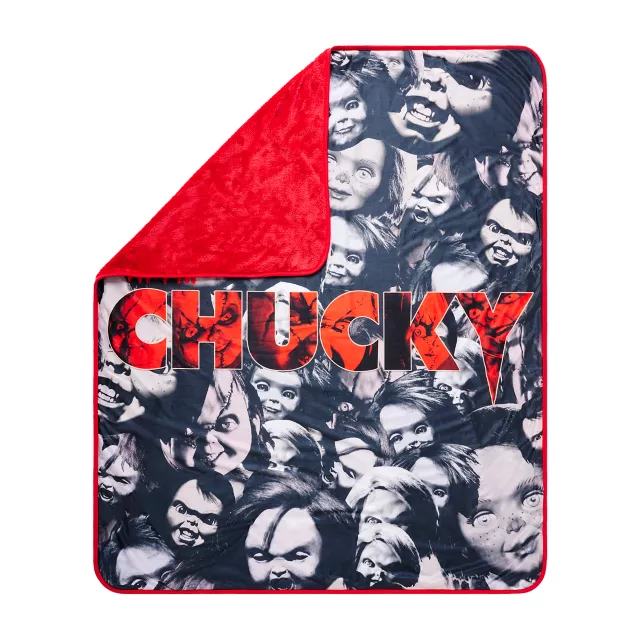 Chucky Heads Fleece Blanket