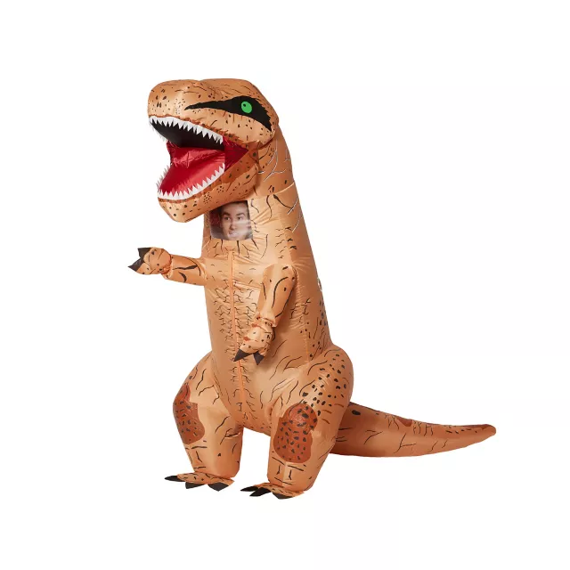 Adult Donny The Dinosaur Inflatable Costume