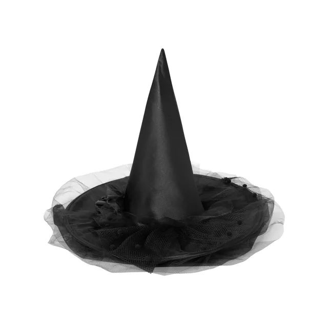 Black Spider Witch Hat
