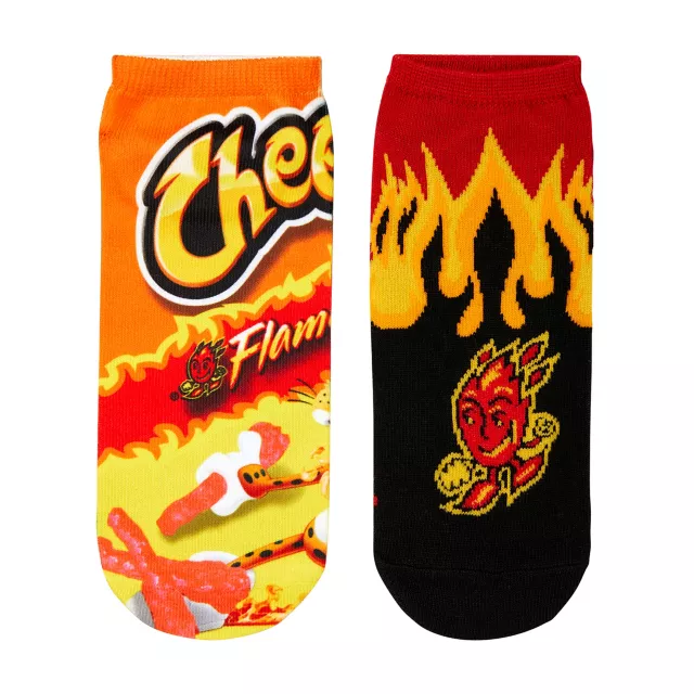 Cheetos No Show Socks - 2 Pair