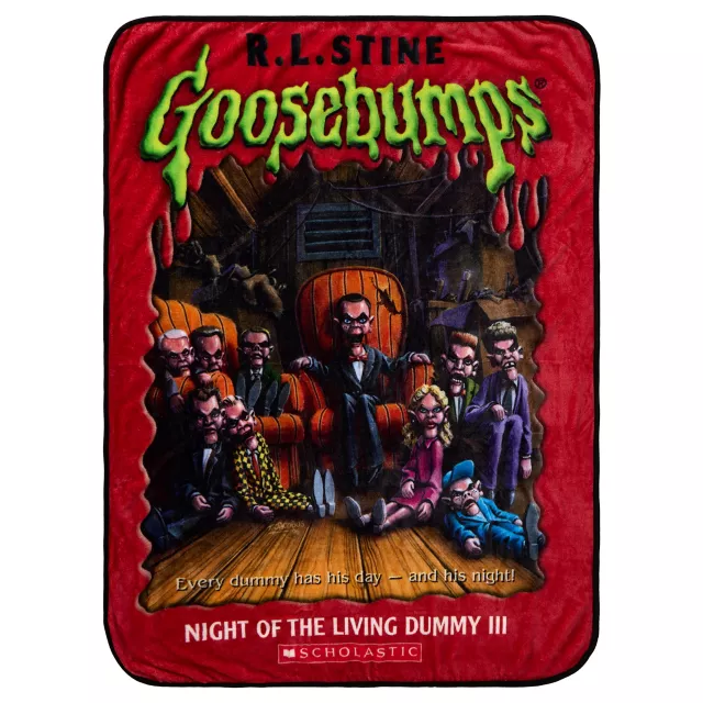 Night of the Living Dummy III Fleece Blanket - Goosebumps