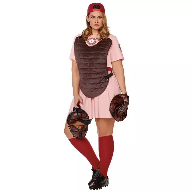 Adult Dottie Plus Size Costume - A League of Their Own