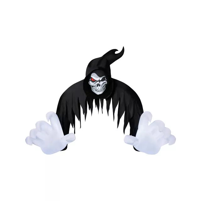 12 Ft Light-Up Jack the Reaper Archway Inflatable Decoration