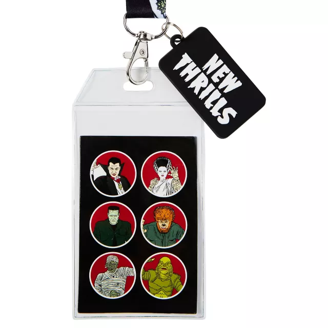 Universal Monsters Characters Lanyard