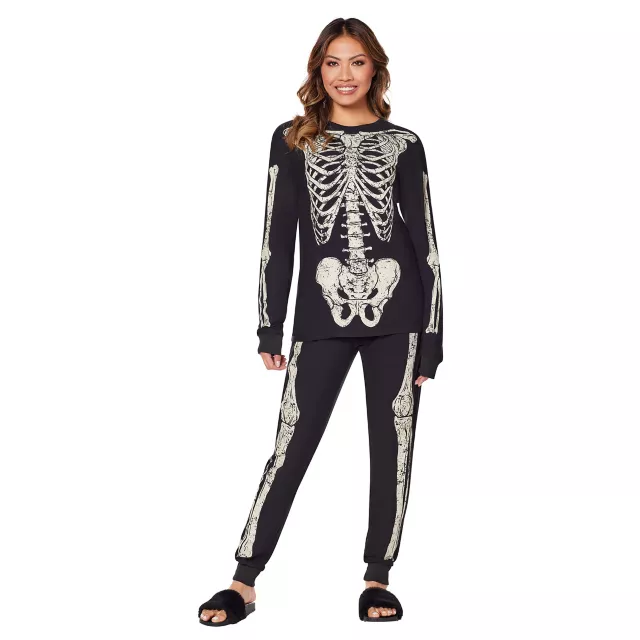 Skeleton Pajama Set