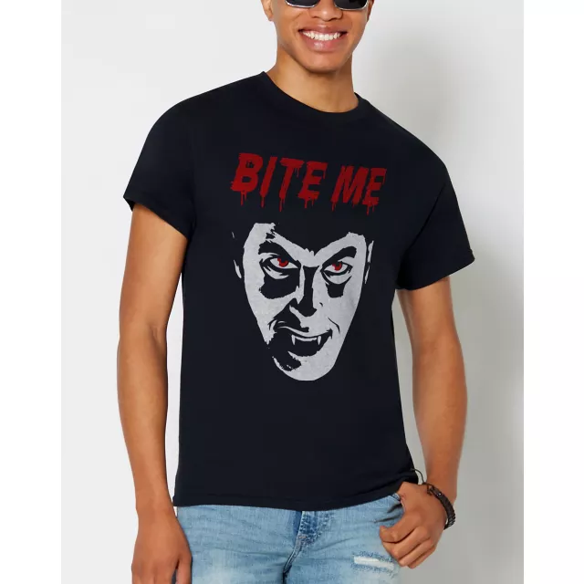 Dracula Bite Me T Shirt - Universal Monsters