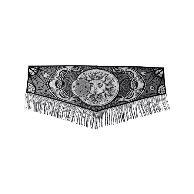 Vintage Tarot Mantel Scarf