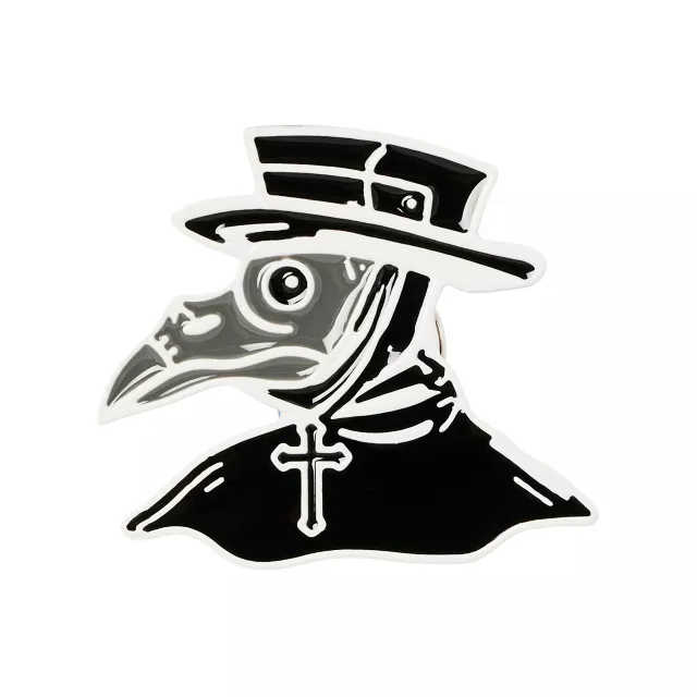 Plague Doctor Patch and Pin Set