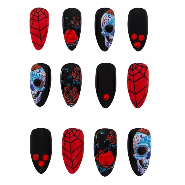 Day of the Dead Press On Nails