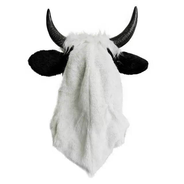 Cow Moving Mouth Full Mask
