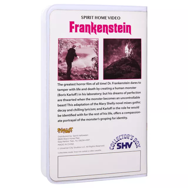 Frankenstein Video Collector Box - Universal Monsters
