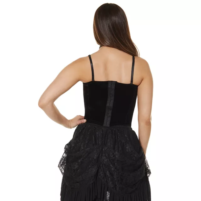 Black Velvet Corset