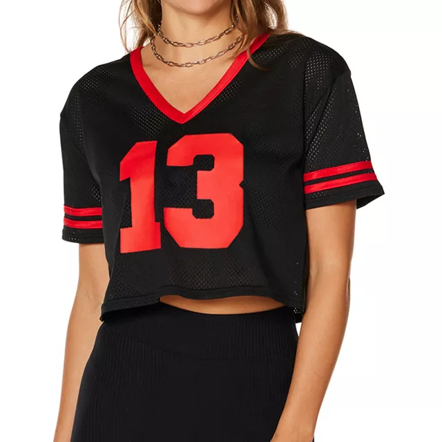 Cropped Black 13 Jersey