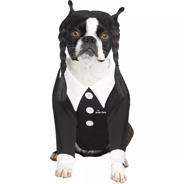 Wednesday Addams Pet Costume - The Addams Family