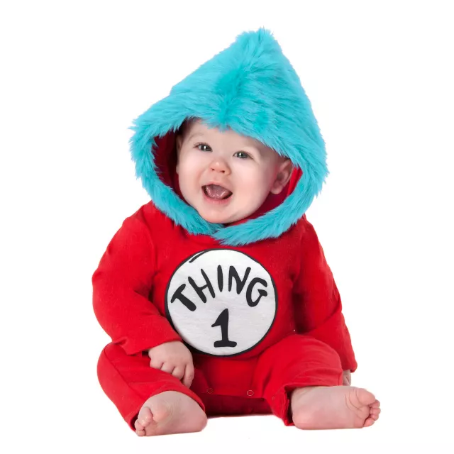 Baby Thing 1 and Thing 2 Costume - Dr. Seuss