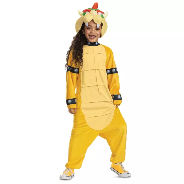 Kids Bowser Jumpsuit Costume - Super Mario Bros.