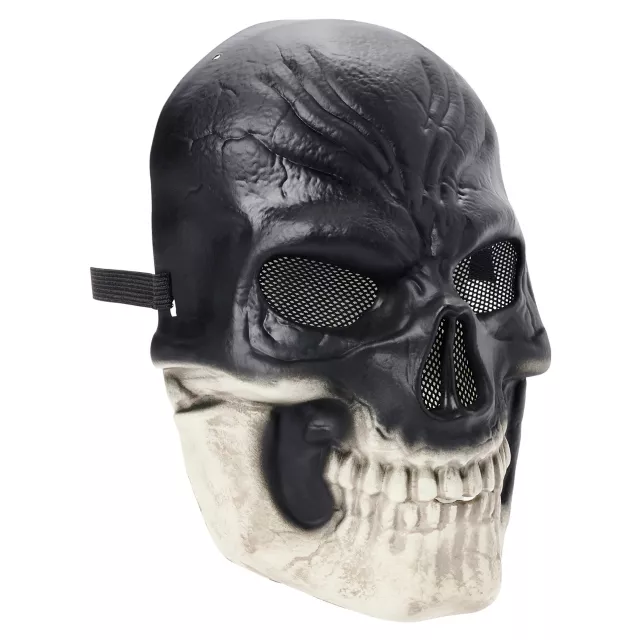 Light-Up Dark Skeleton Mask