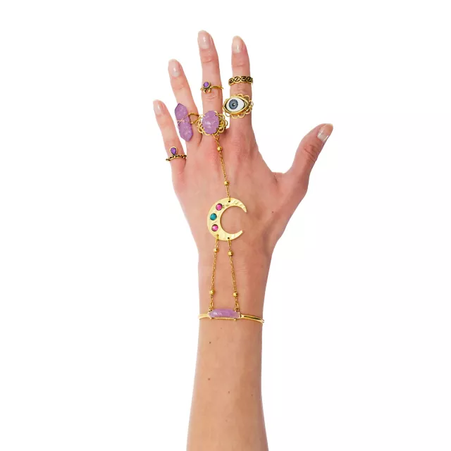 Fortune Teller Bracelet and Rings Set