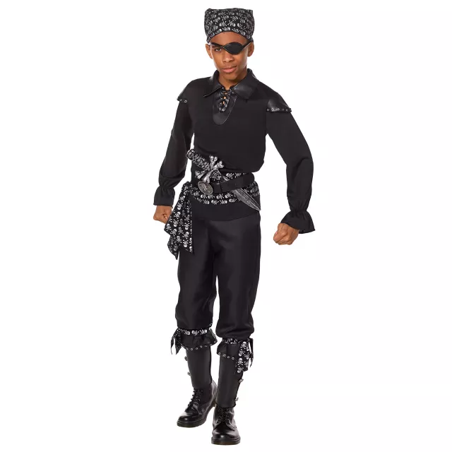 Kids Skull Swashbuckler Costume