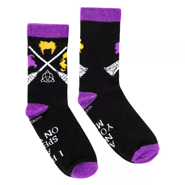 I Put A Spell On You Crew Socks - Hocus Pocus