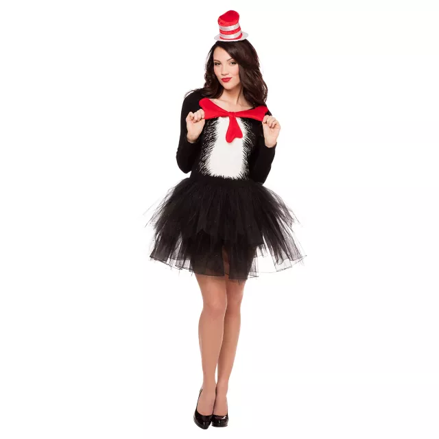 Adult Cat in the Hat Tutu Dress - Dr. Seuss