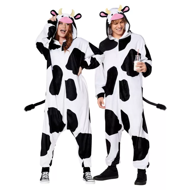 Adult Cow Jumpsuit