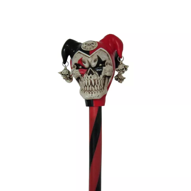 Glow in the Dark Jester Staff