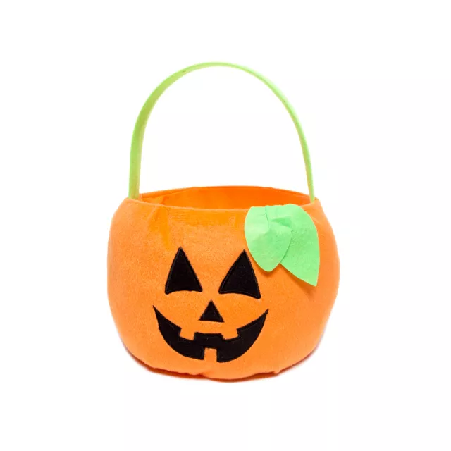 Plush Pumpkin Treat Bucket