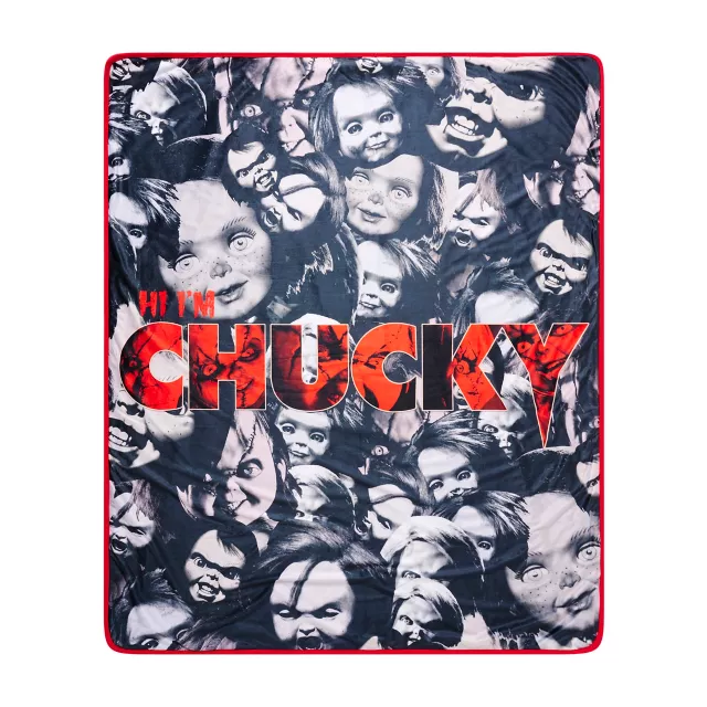 Chucky Heads Fleece Blanket