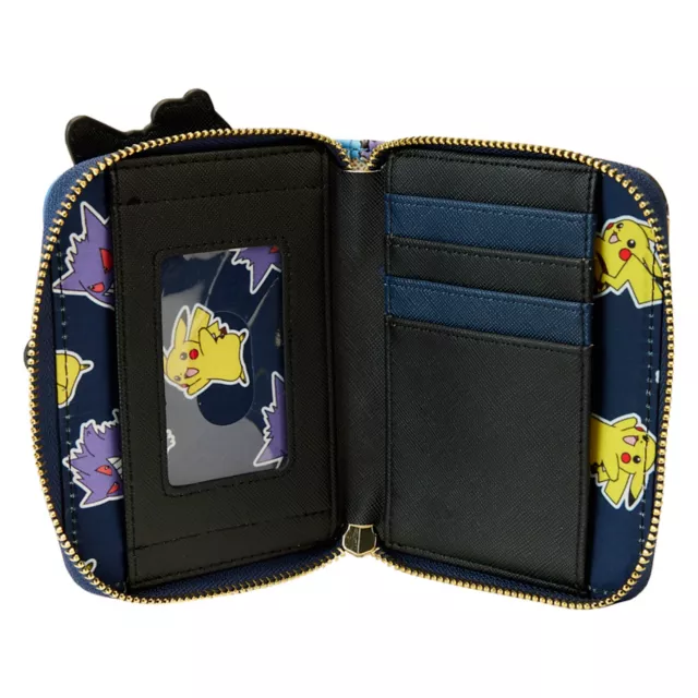 Loungefly Pikachu x Gengar Zip Wallet - Pokémon