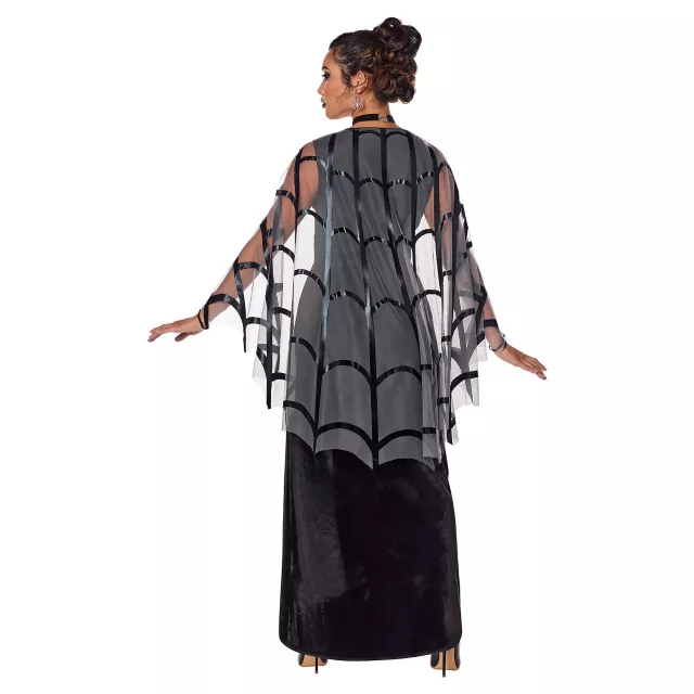 Adult Web of Lies Widow Dress Costume