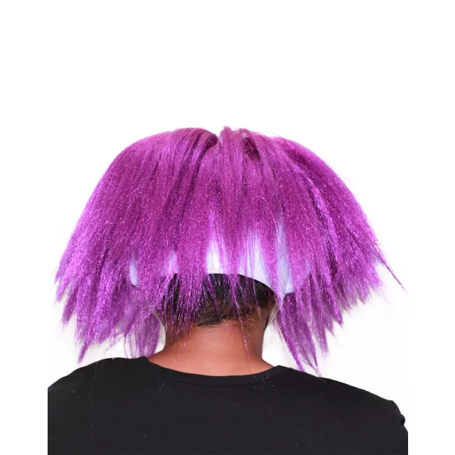 Purple Hair Clown Full Mask