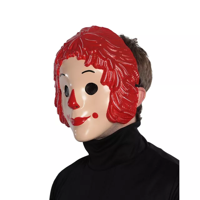 Vintage Rag Doll Half Mask