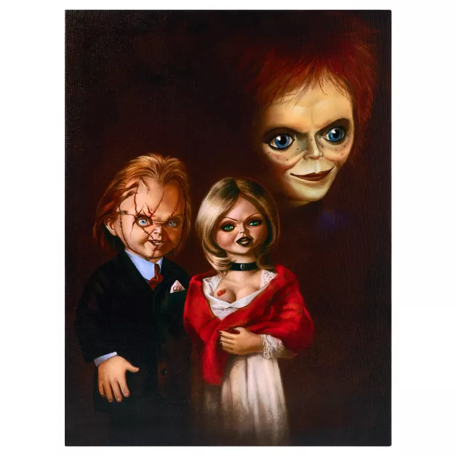 Chucky Family Canvas Sign