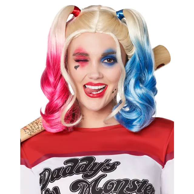 Harley Quinn Pigtails Wig - Suicide Squad