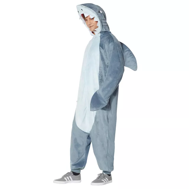 Adult Shark Jumpsuit Plus Size Costume
