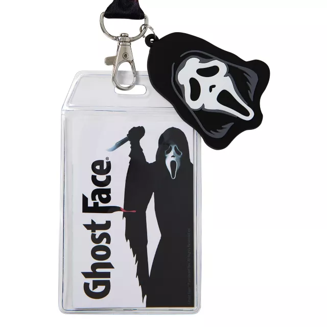 Ghost Face Lanyard
