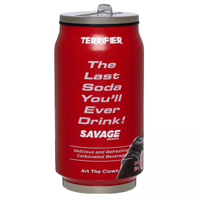 Art the Clown Savage Soda Reusable Can 12 oz. - Terrifier