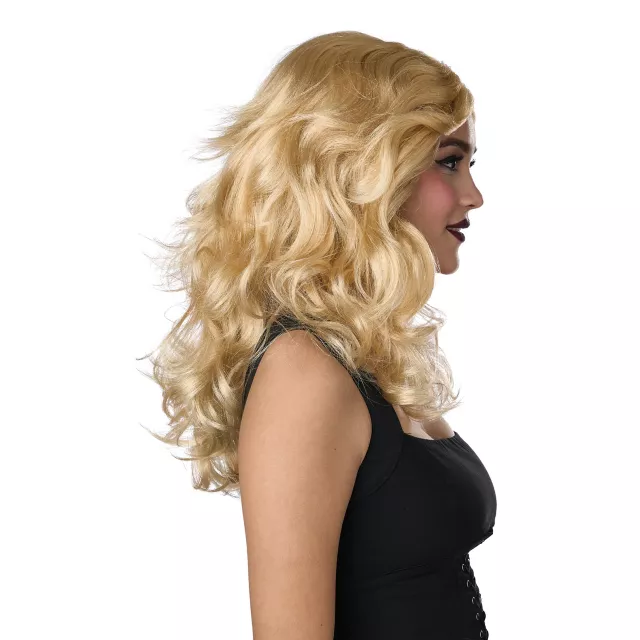 Blonde It Girl Disco Wig