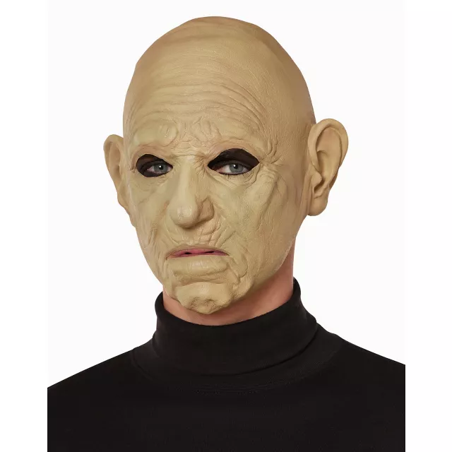Bald Old Man Full Mask